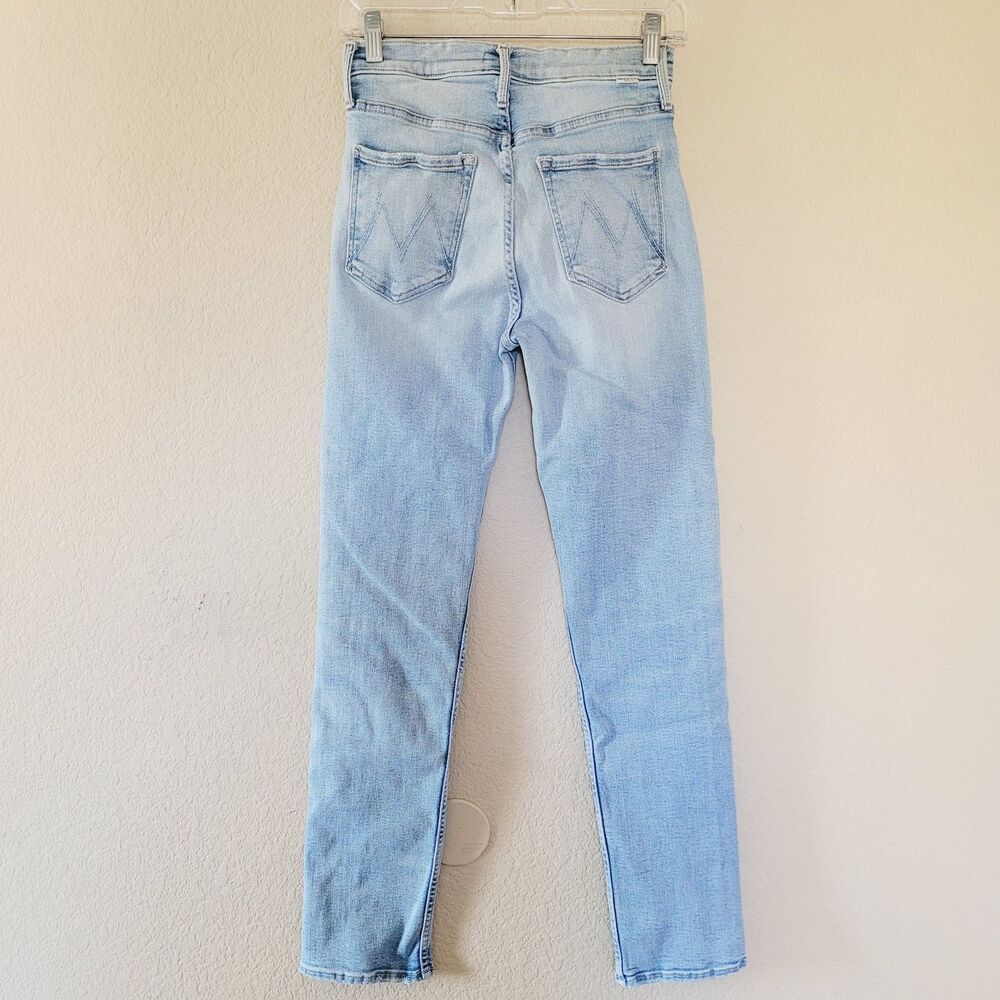 Mother The Tomcat Skimp California Cruiser Straight Leg Jeans Size 26 Flaw Stain - Picture 11 of 11